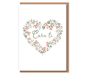 Caru Ti (floral heart wreath)