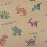 Dino Wrapping Paper (Pen–blwydd Hapus)