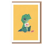 Loved up Dino “Arty Albertosaurus”