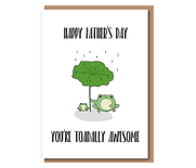 Happy Father‘s Day, You’re toadally awesome (toads)