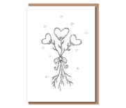 “A Bunch of Love” Bunch of Heart Flowers