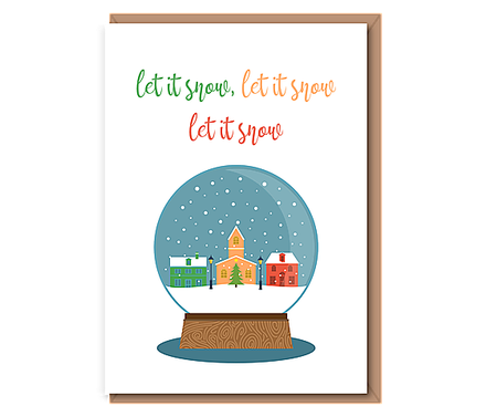 Let it snow, let it snow, let it snow
