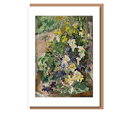 “A Pansy Bouquet” (text free)