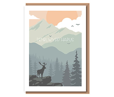 PENBLWYDD HAPUS – mountain stag