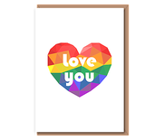Love you (pride heart)