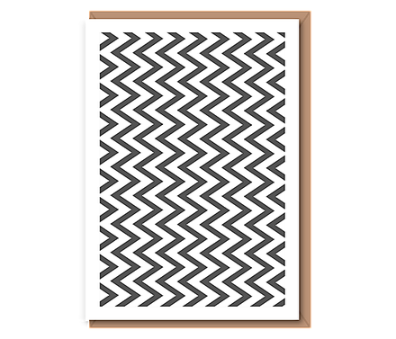 Geometric 120 – monotone chevron