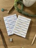 Set of 2 Fish A6 notebooks (1 of each design)