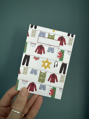 “Welsh Men's Laundry” A6 Notebook