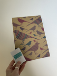 Wagtail wrapping paper (matching notebooks available)