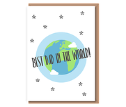Best dad in the world (globe)