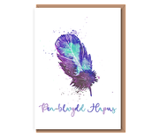 Penblwydd Hapus (Feather)