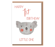 Koala – Happy 1st Birthday Little One