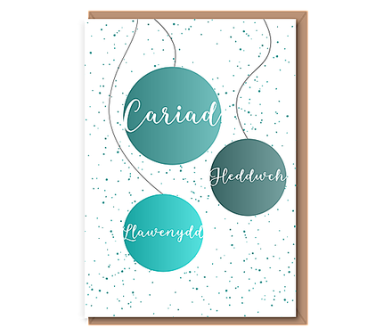 Cariad Heddwch Llawenydd