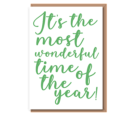 It's the most wonderful time of the year