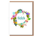 Diolch! (bright wreath)
