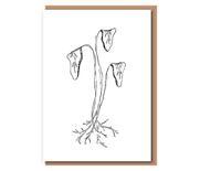 “Planting Roots” 3 Leaves w/ Roots