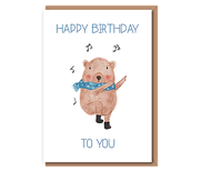 Happy Birthday To You – dancing bear