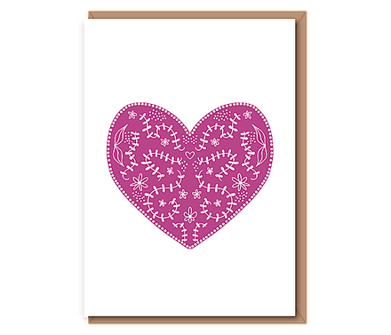 Doily Love – Raspberry