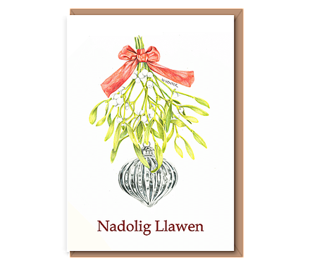 “Merry Mistletoe” – Dymuniadau Nadolig