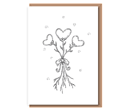 “A Bunch of Love” Bunch of Heart Flowers