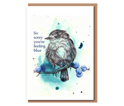 “Blue Robin” So sorry you're feeling blue