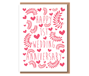 Happy 1st Wedding Anniversary