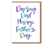 Darling Dad Happy Father's Day