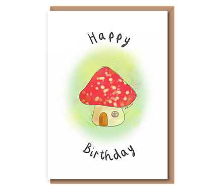 “Mushroom House”. – Happy Birthday