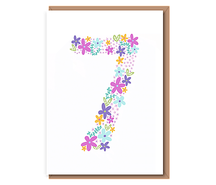 Floral Birthday – age 7