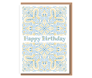 Mustard Rae Tile – Happy Birthday