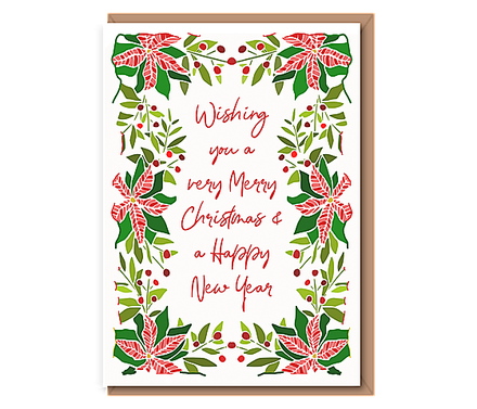 Wishing you a very merry Christmas and happy new year