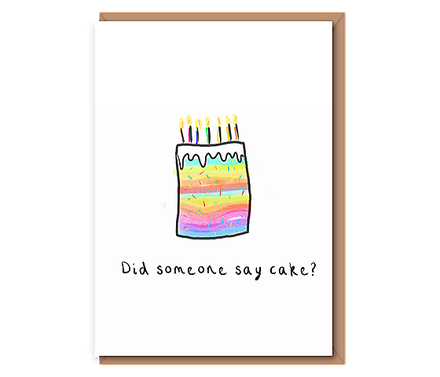 Did someone say cake?