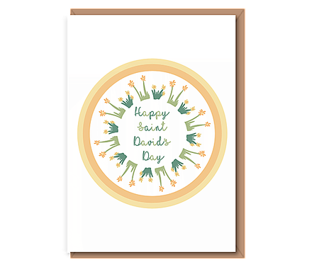 Happy Saint David's Day. (daffs ring)