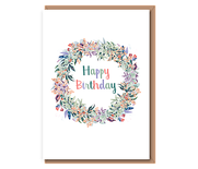 Happy Birthday (dusky wreath)