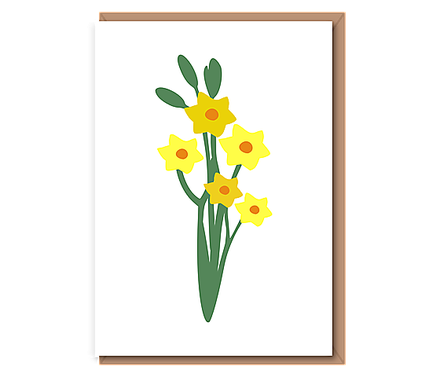 Daffodil cartoon