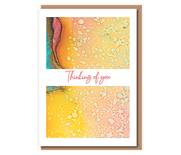 Thinking of you (yellow bubbles)