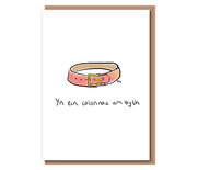 Yn ein calonnau am byth (dog collar)