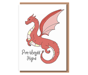 “Mythical Magic Dragon” Pen–blwydd Hapus