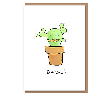 “Best Dadest Dad” (cactus)