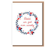 Diolch am fod mor garedig (wreath)