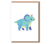 Blue dino – “Triceratops”