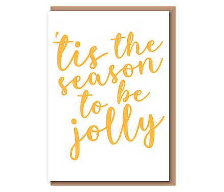 Tis the season to be jolly