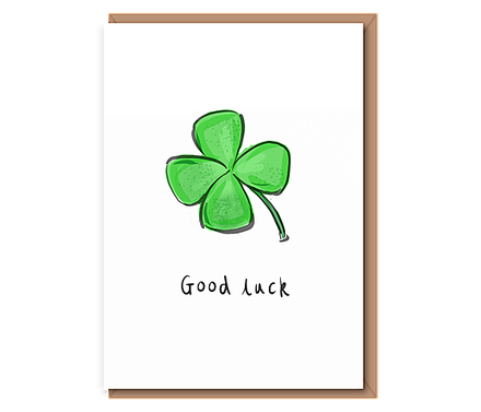 Four leaf clover – Good Luck