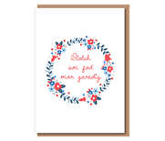 Diolch am fod mor garedig (wreath)