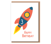 Happy Birthday – 3 rocket
