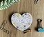 65Mm wooden heart magnet – Mamgu
