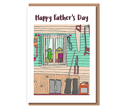Happy father's day – tool shed