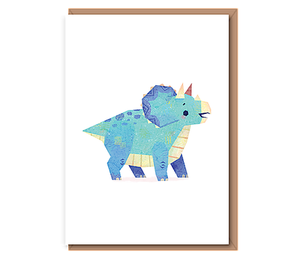 Blue dino – “Triceratops”
