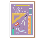 Diolch Athrawes (female teacher)