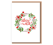 A6 card – Stay Wild (Prints A5, A4 & A3 available)